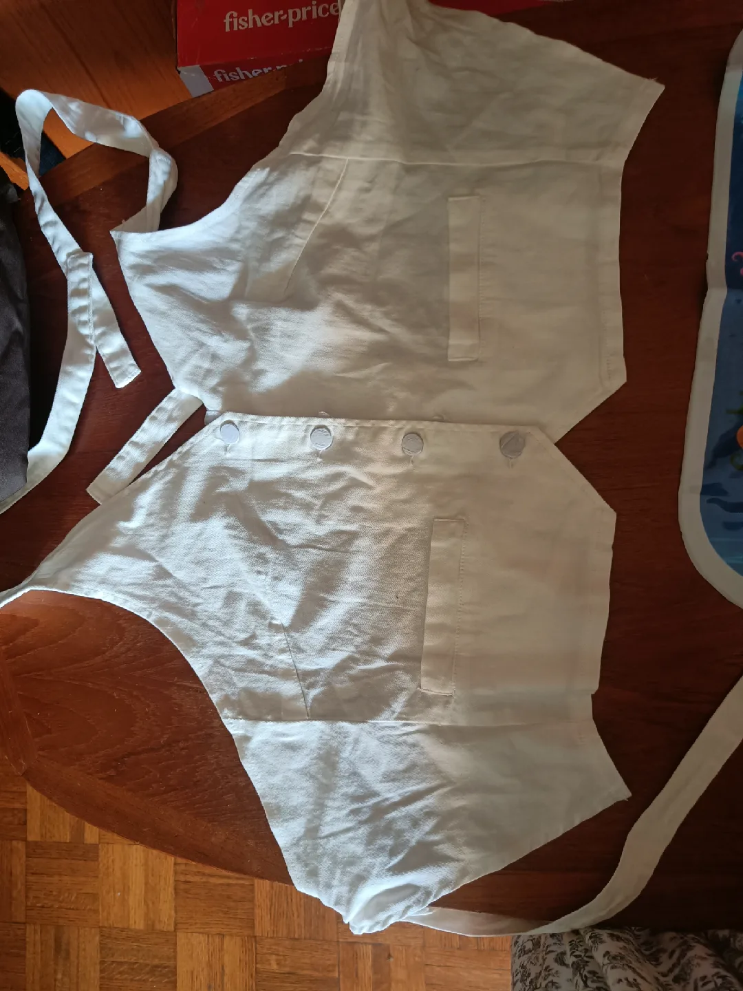 White Linen Vest image indicator(2)