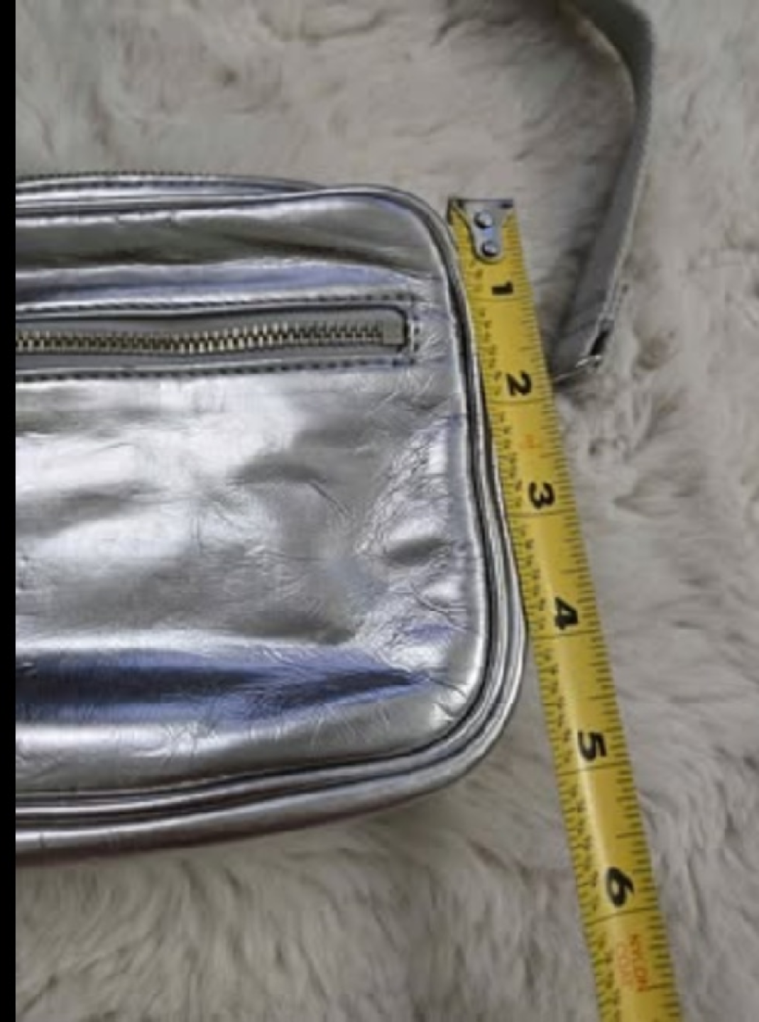 🥕Nine West metallic silver crossbody bag - photo 4