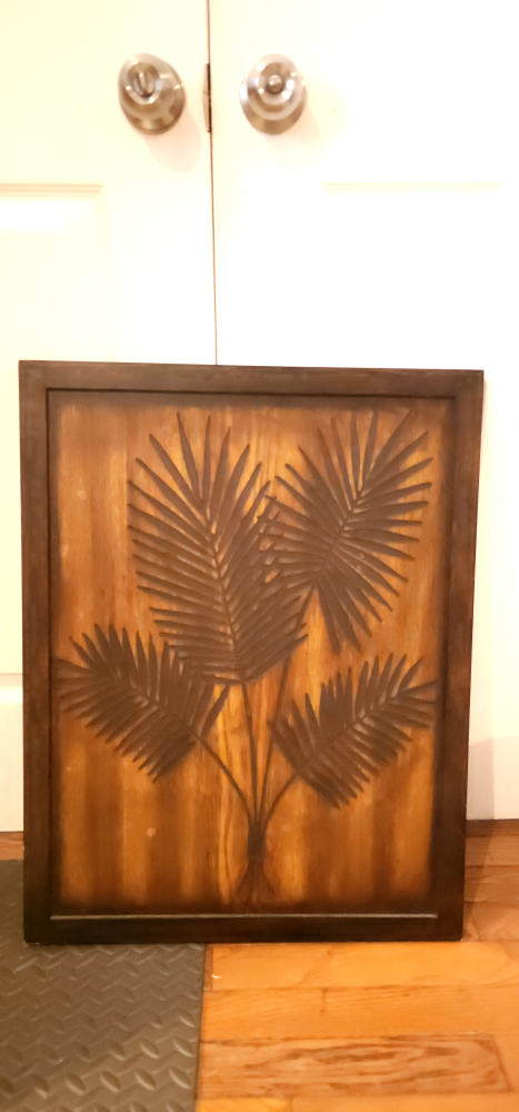 Hand carved wooden wall art - photo 2