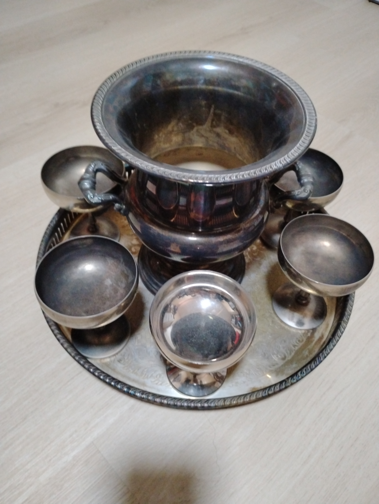 Vintage Silver Plated Tea/coffee Set and more - photo 5