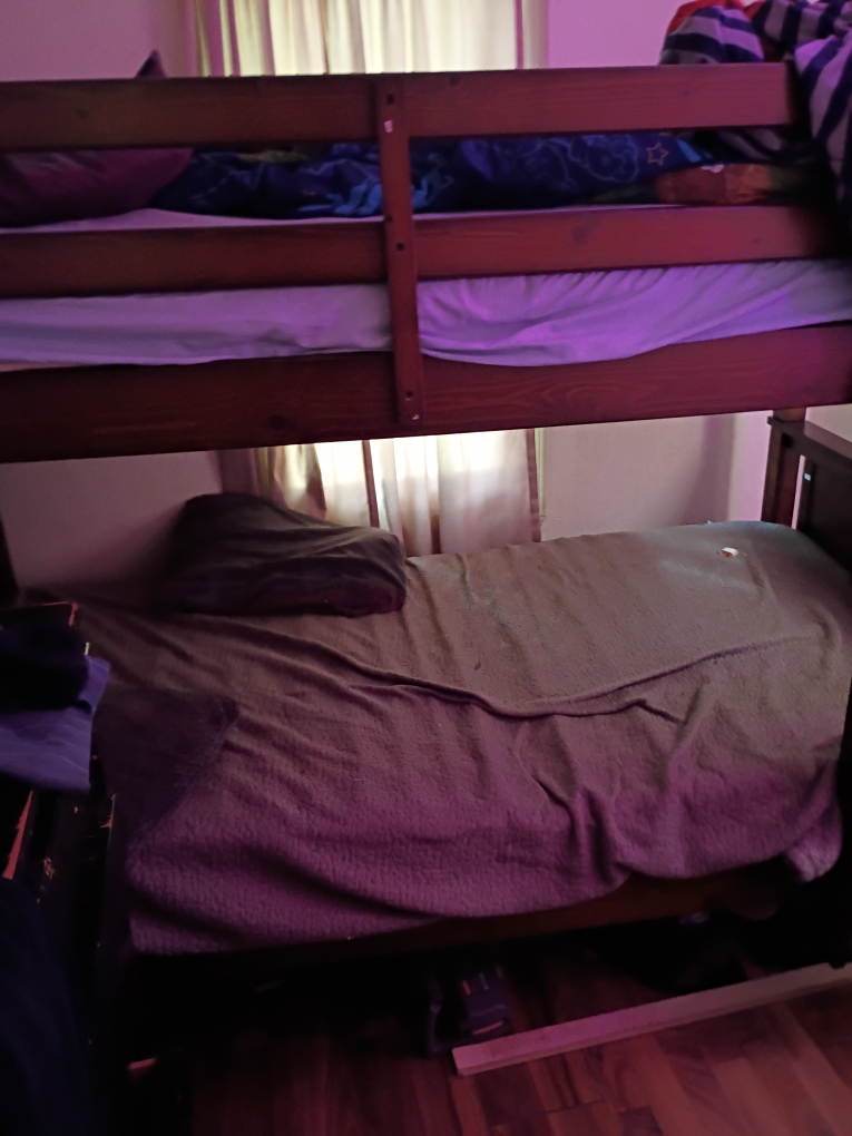 Wooden Bunk Bed Frame
