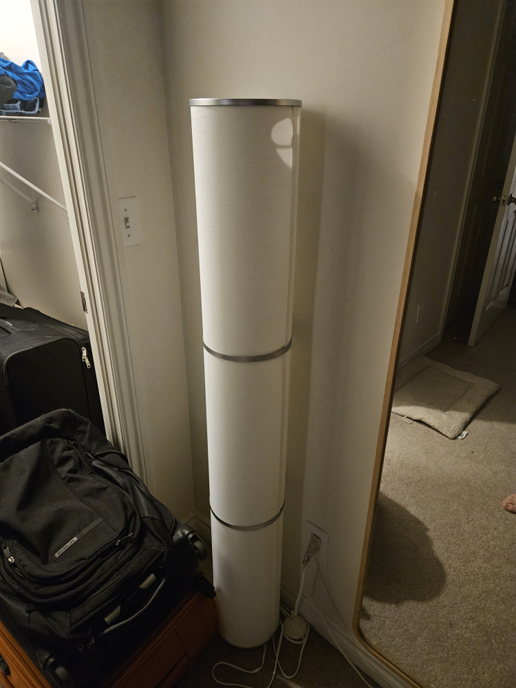 White Floor Lamp