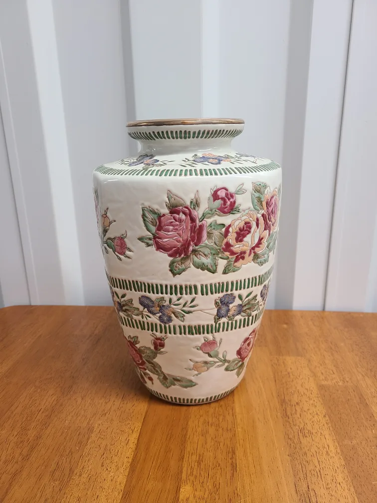Floral Vase - Decorative Ceramic Vase 12" thumbnail