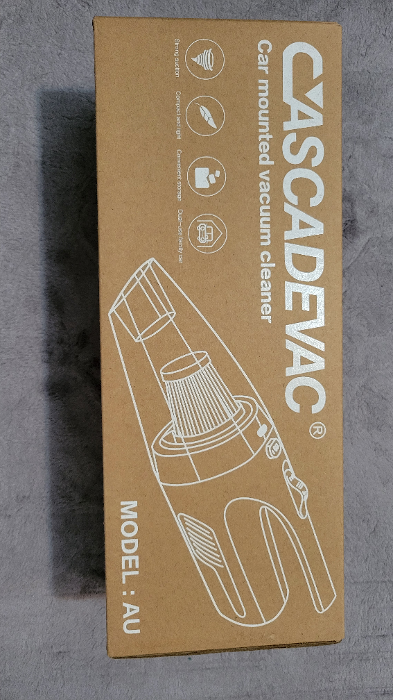 Cascadevac Car Vacuum Cleaner - Black - photo 2
