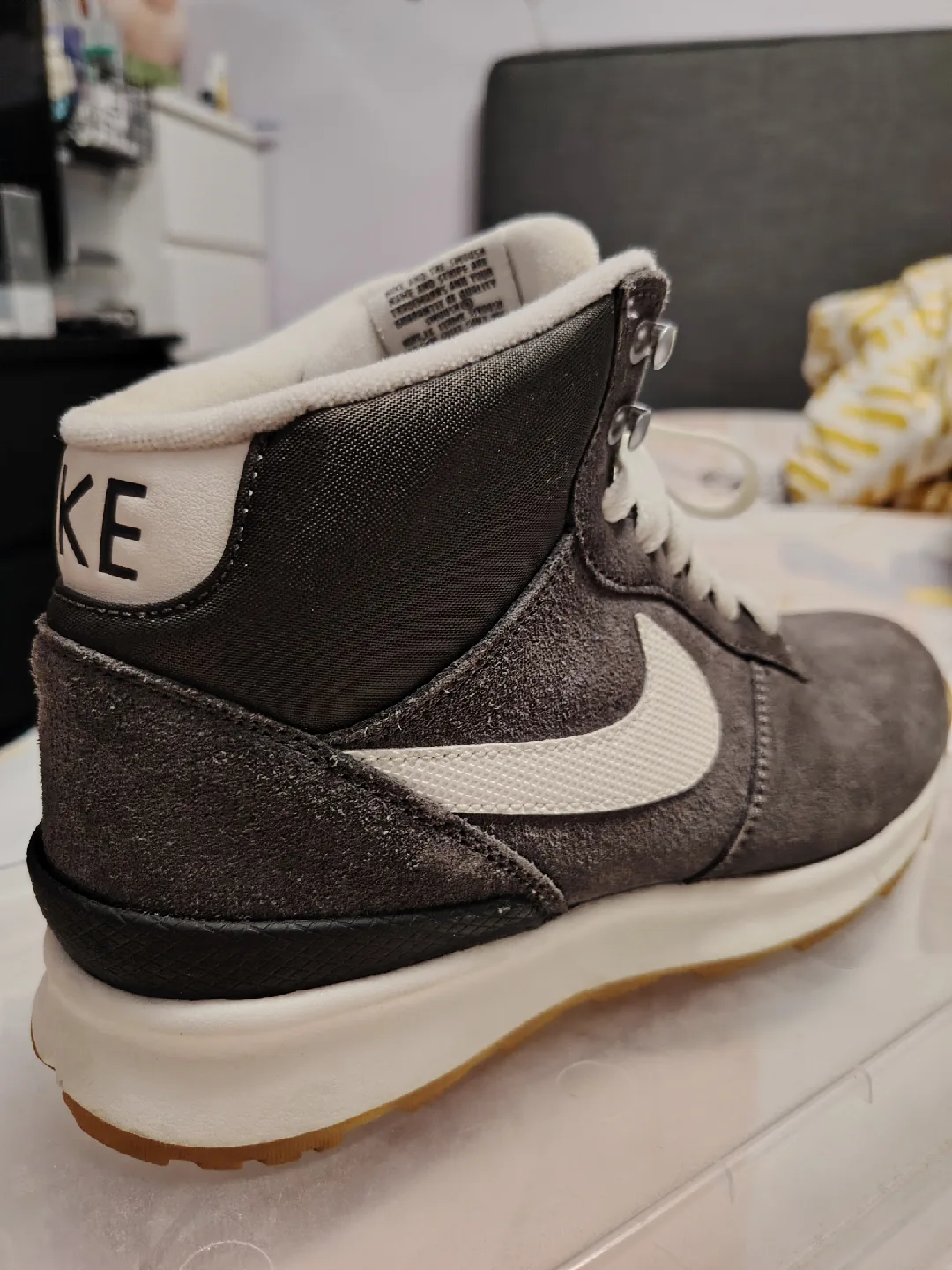 Nike High-Top Sneakers - Grey image indicator(5)