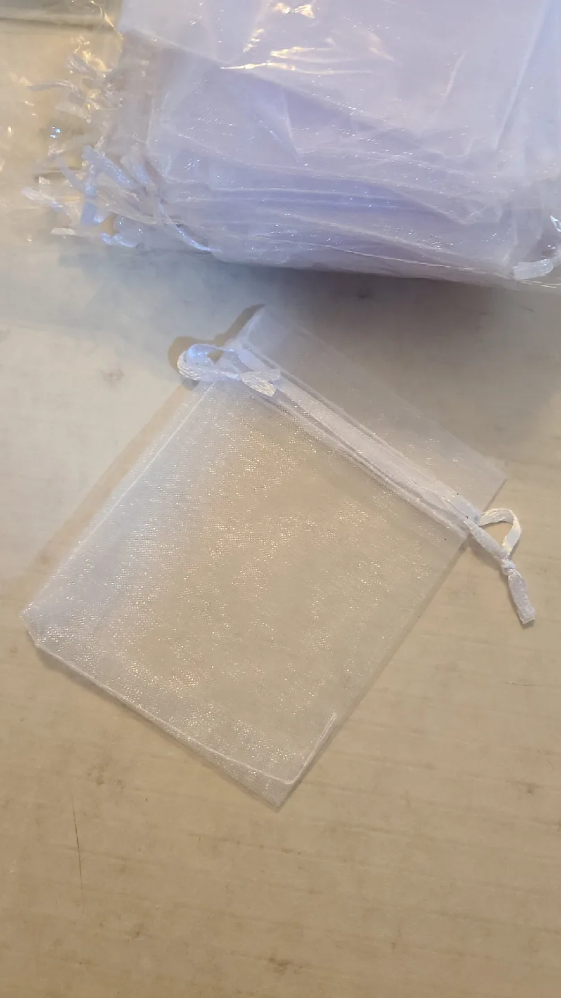 Tendwarm 3x4" Sheer Organza Bags (40-60pcs) thumbnail