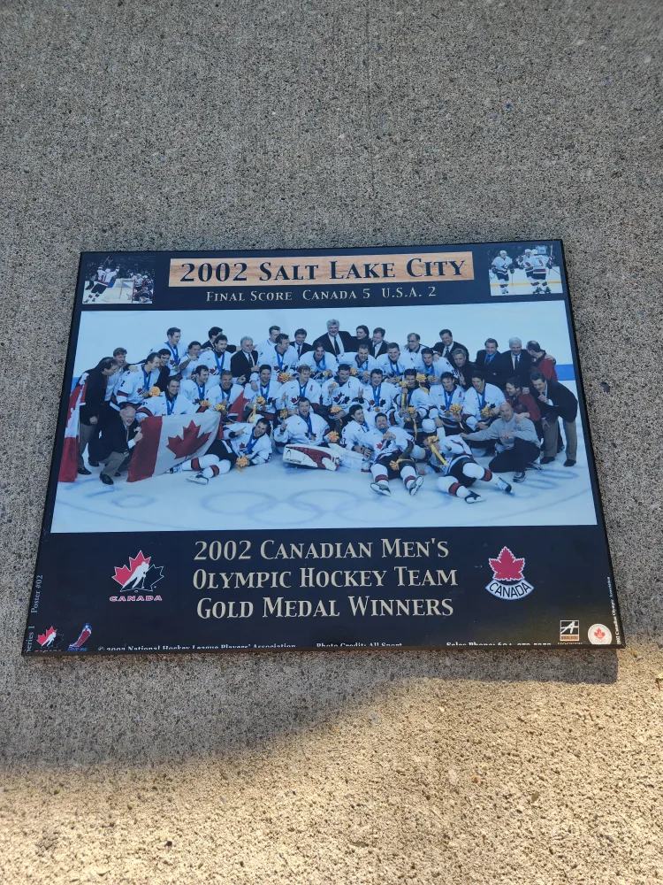 TEAM CANADA PHOTO 2002 HOCKEY thumbnail