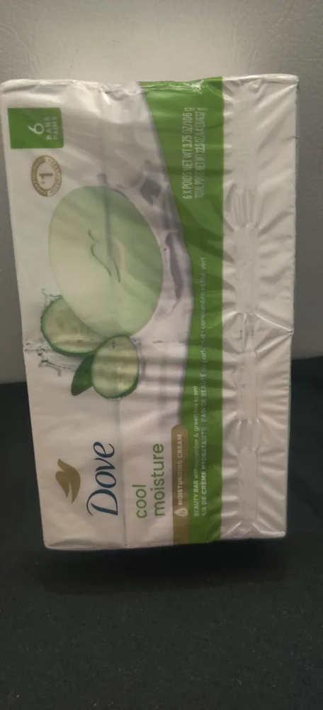 Dove cool moisture soap pack. thumbnail