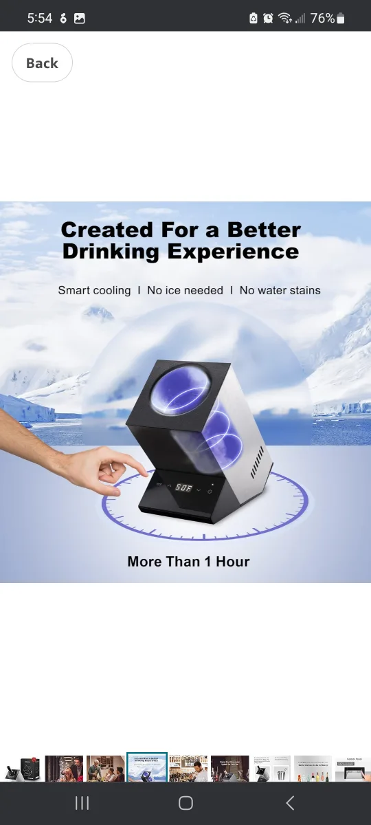 Cobalance Wine Chiller Electric -  New! image indicator(3)