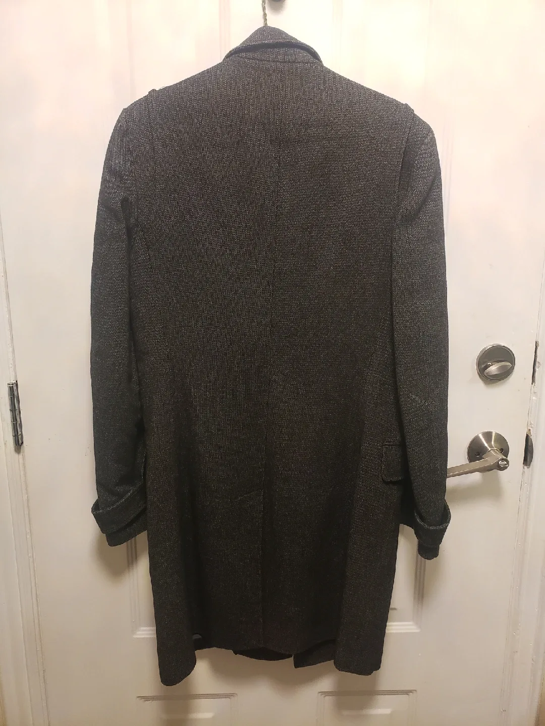 Zara Man Wool Blend Overcoat image indicator(2)