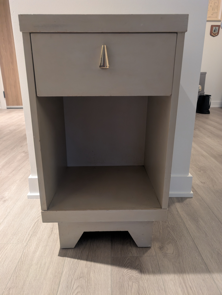 Vintage 1940s Victorville Furniture Nightstand