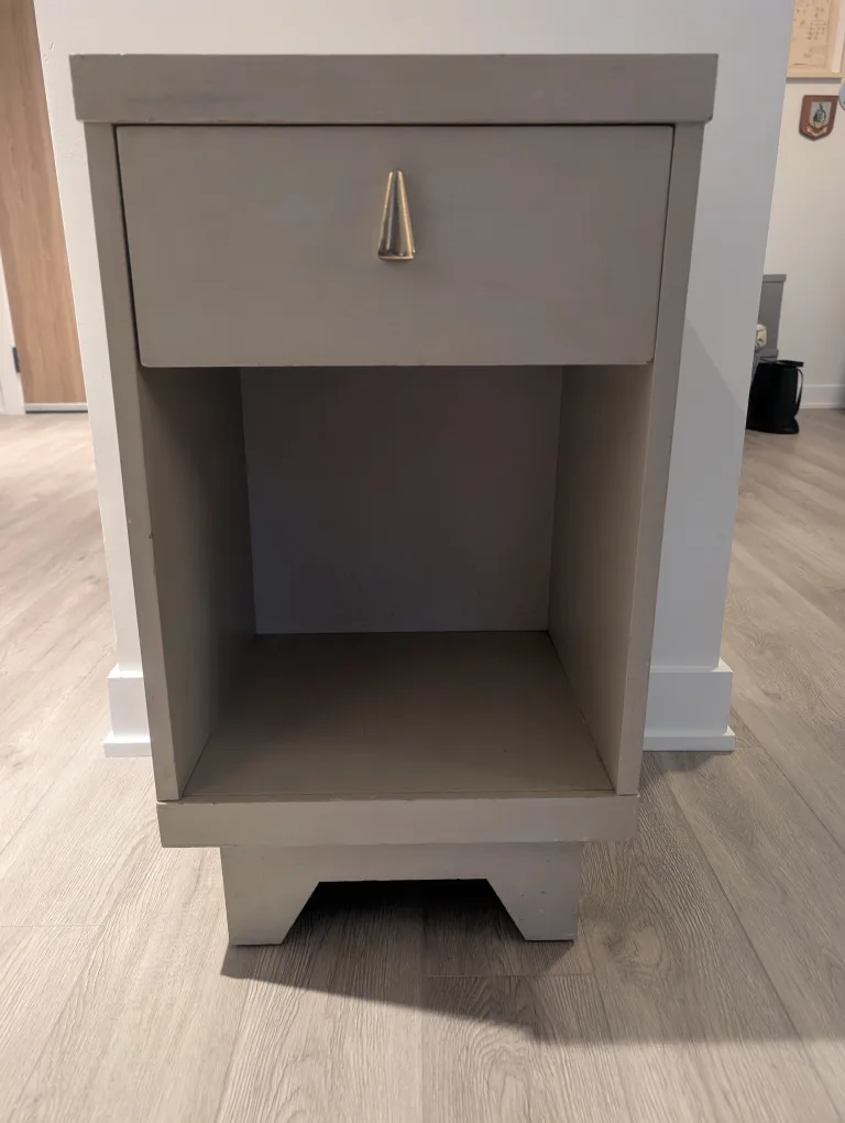 Vintage 1940s Victorville Furniture Nightstand