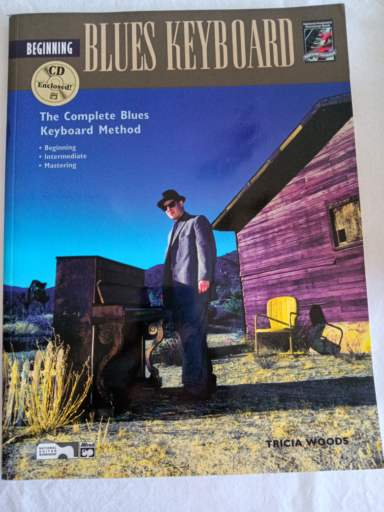 Blues Keyboard Book (soft cover)W/CD