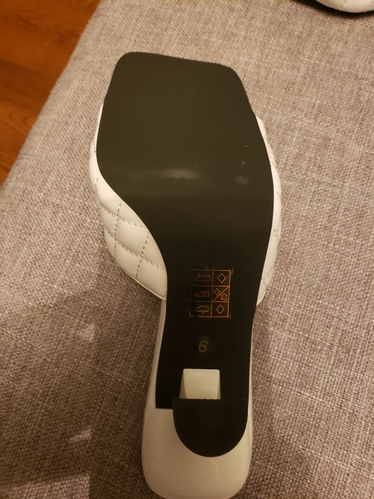 Jeffrey Campbell White Quilted Heels - Size 6 - photo 2