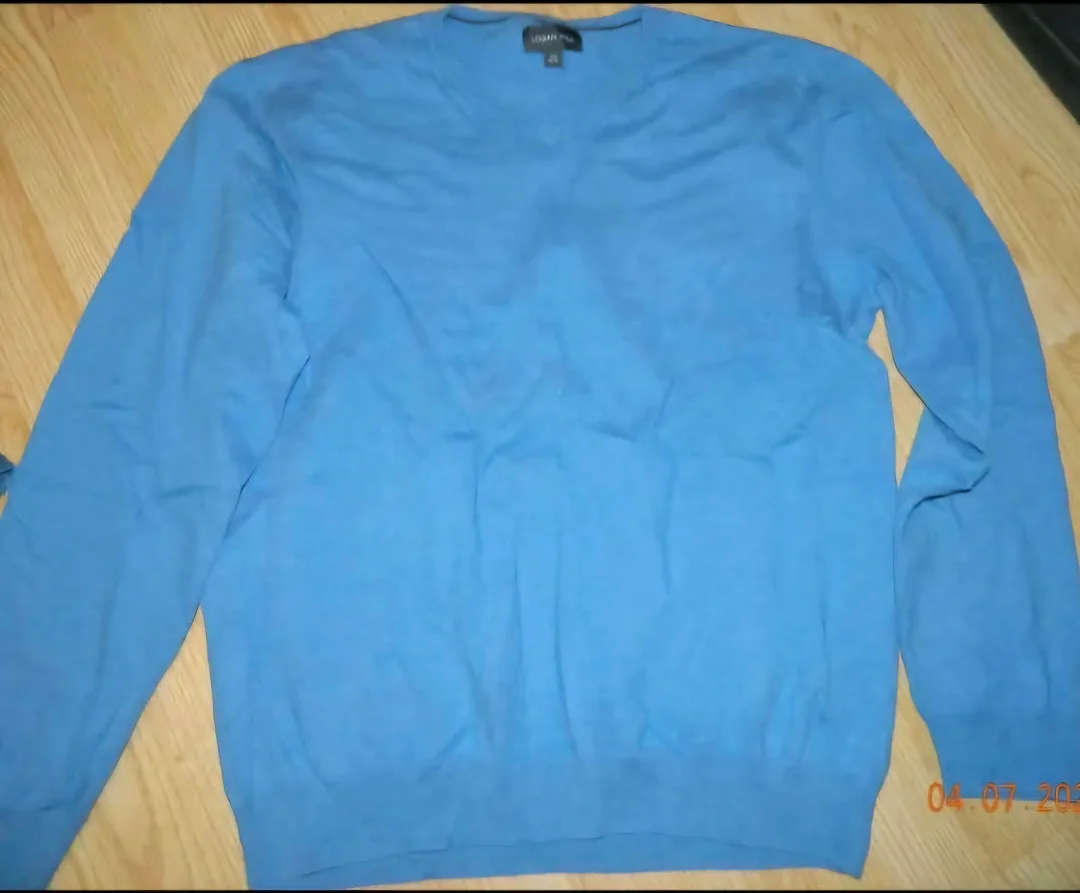 MENS LOGAN HILL CREW NECK SWEATER..size L(42-44)..EUC thumbnail