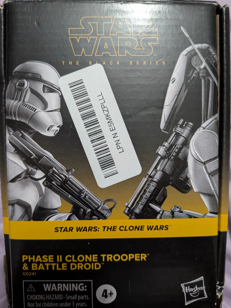Star Wars The Black Series Phase II Clone Trooper & Battle Droid image indicator(3)