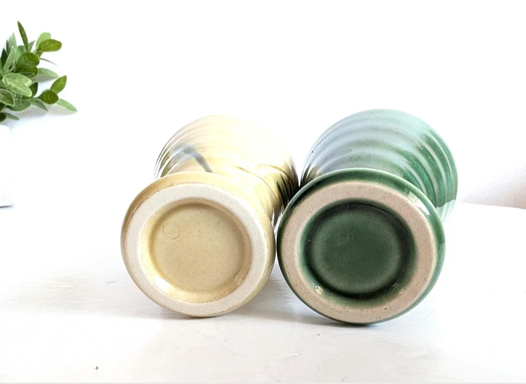 Japanese Saké Glasses ~ Drip Glaze Pottery image indicator(10)