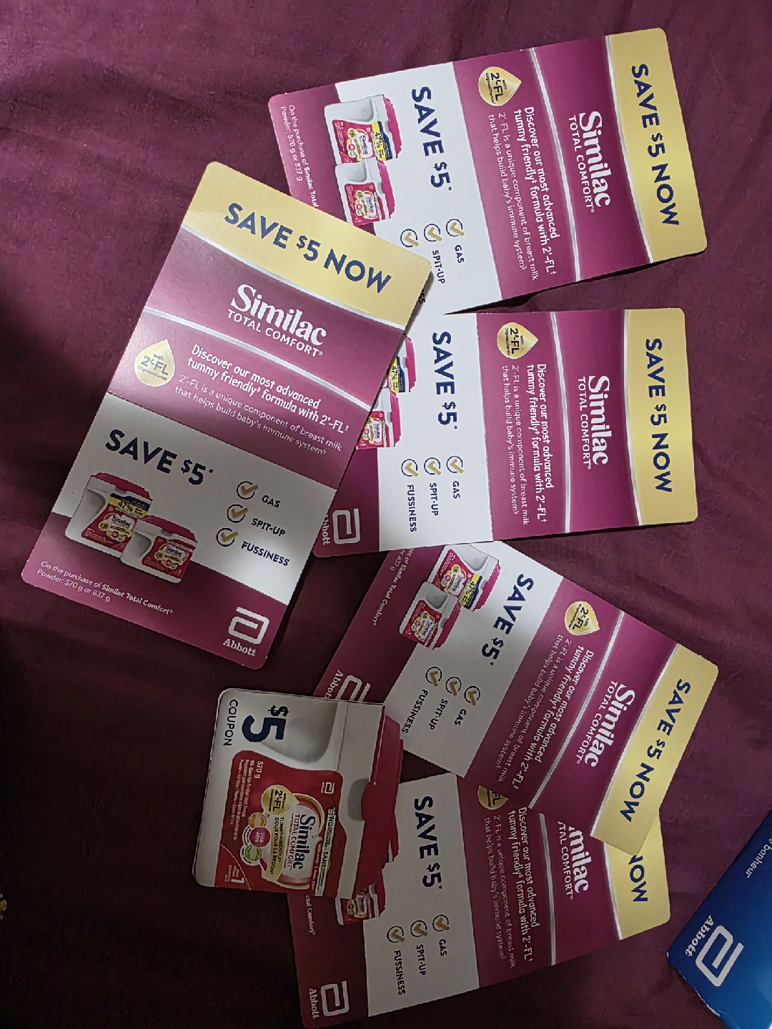 Similac pro advance and  $5 Coupons - photo 2