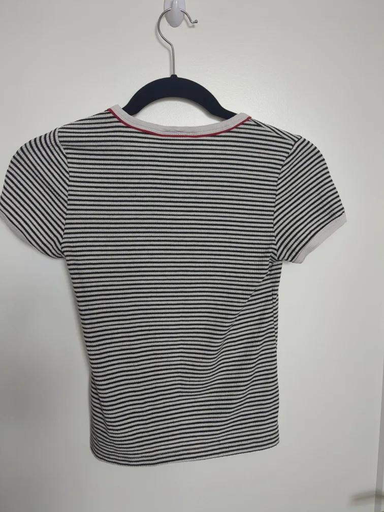 Topshop Petite Striped T-Shirt image indicator(2)