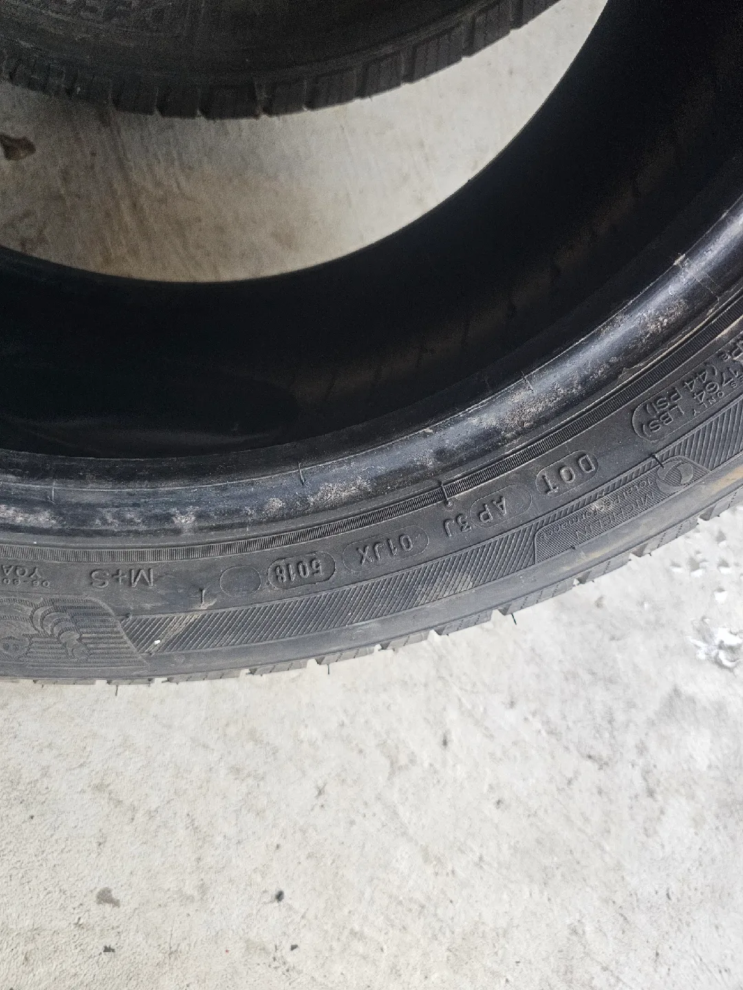 2X235/55/R18 mechelin defender all season tires only 2 image indicator(3)