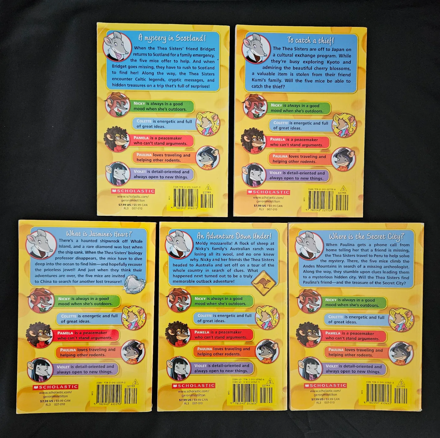 Thea Stilton Book Lot - 5 Books image indicator(2)