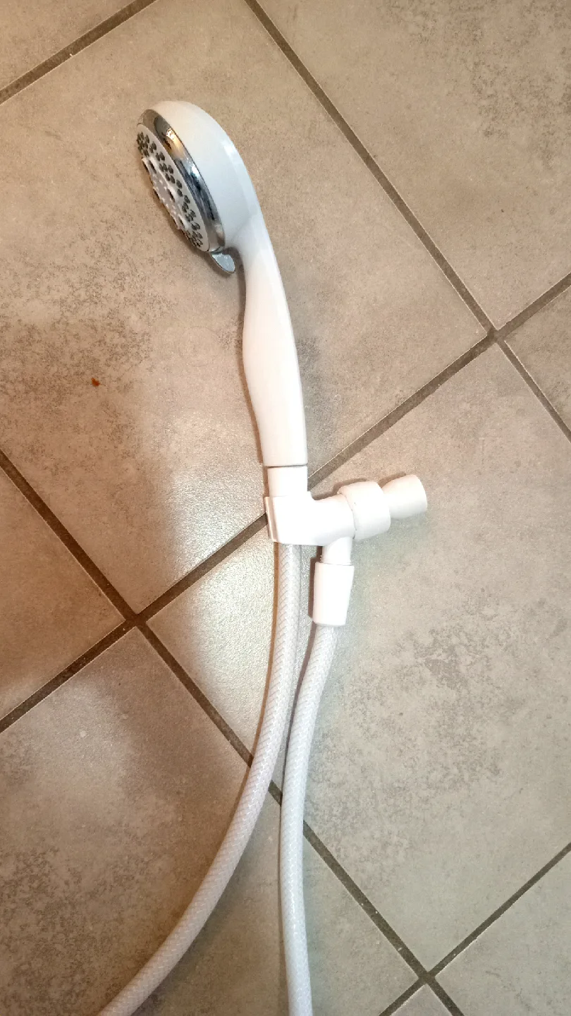 White Handheld Shower Head image indicator(3)