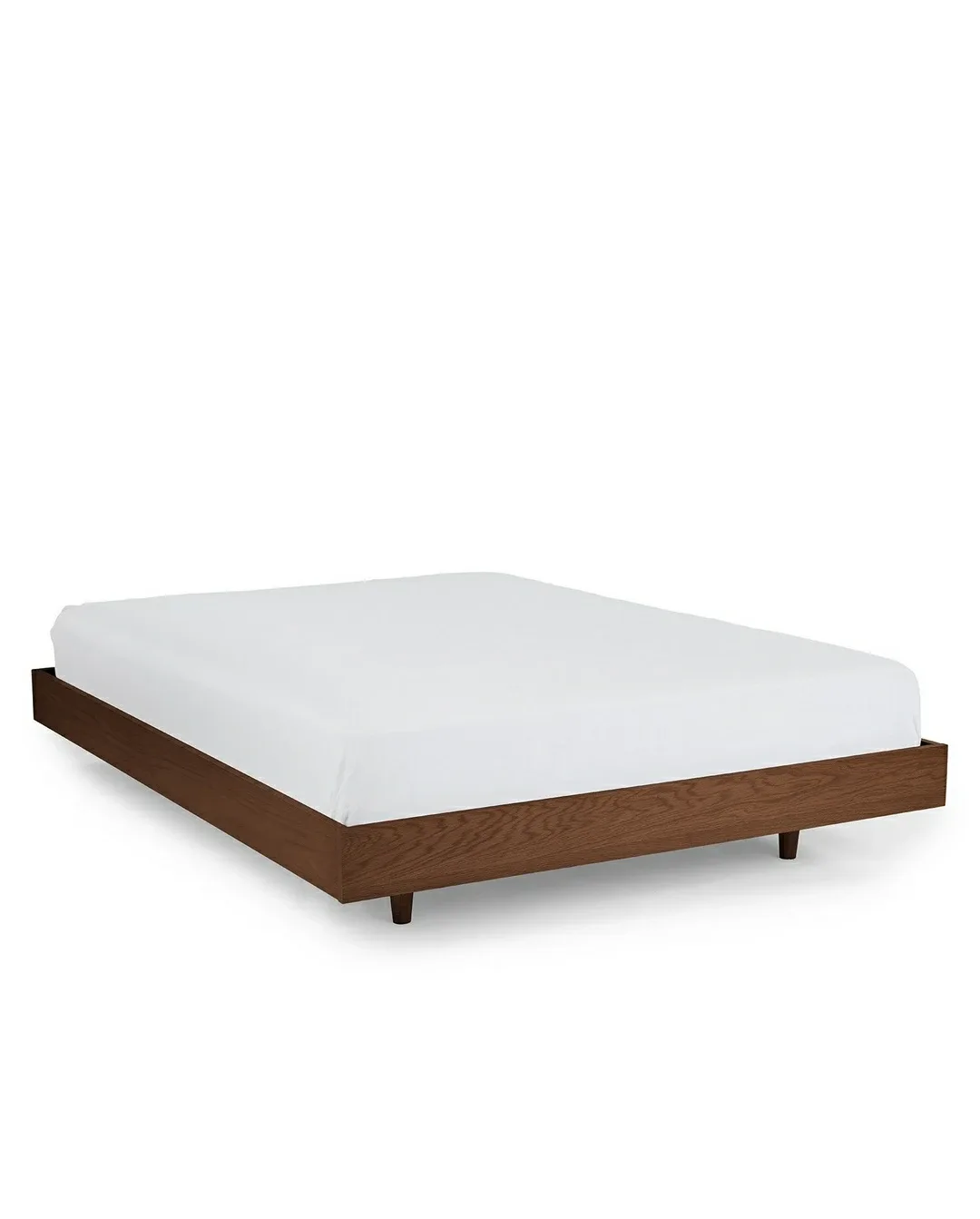 Walnut Bed Frame - Queen Size thumbnail