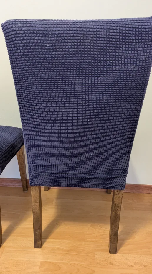 Set of 4 Navy Blue Dining Chairs image indicator(5)