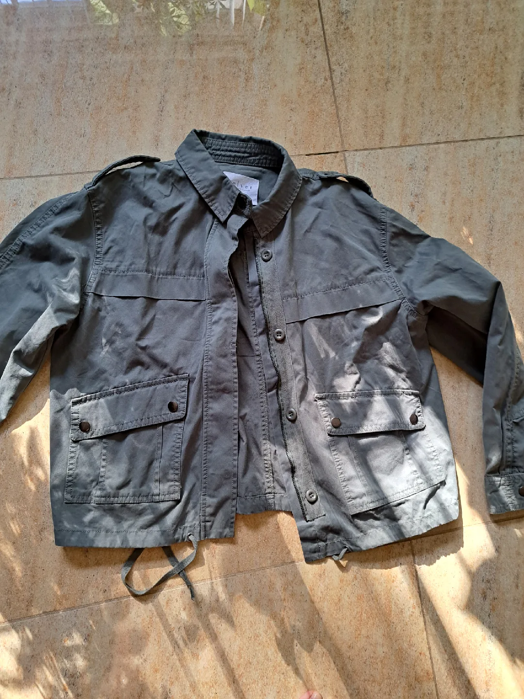 Velvet Heart Olive Green Jacket image indicator(2)