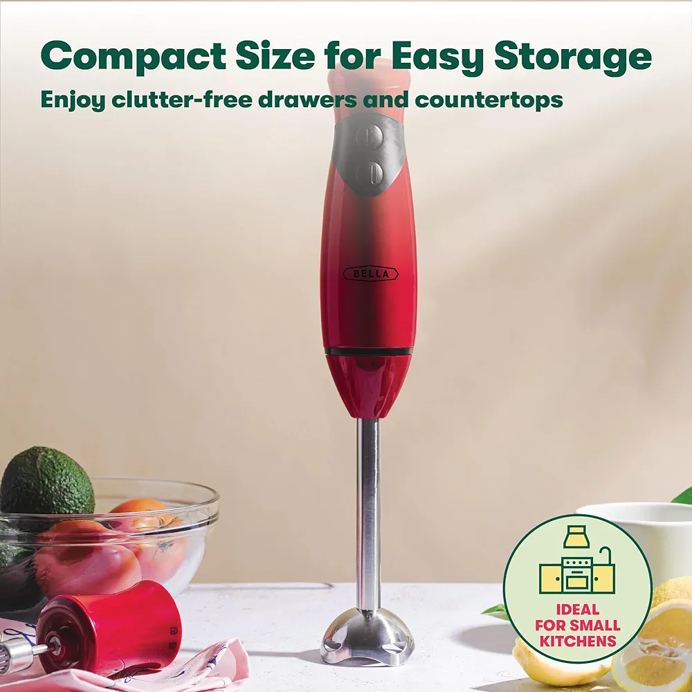 BELLA Immersion Hand Blender Mixer - photo 5