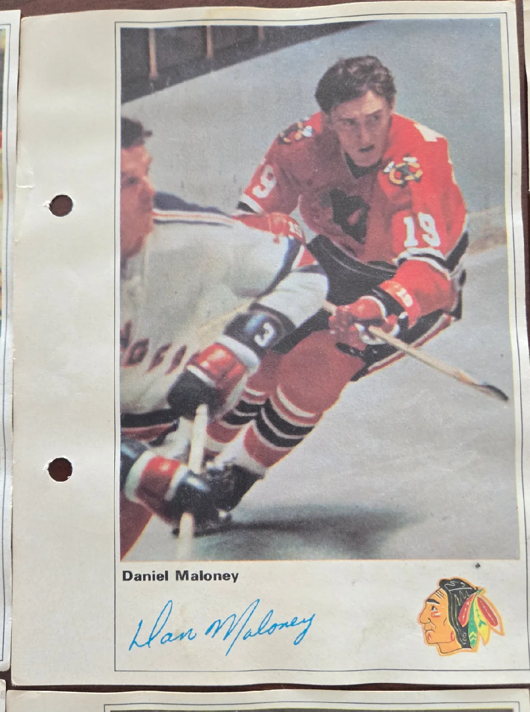 Vintage 1971 Tor. Sun NHL Action Photos. 2 R. Macleish Rookies image indicator(3)