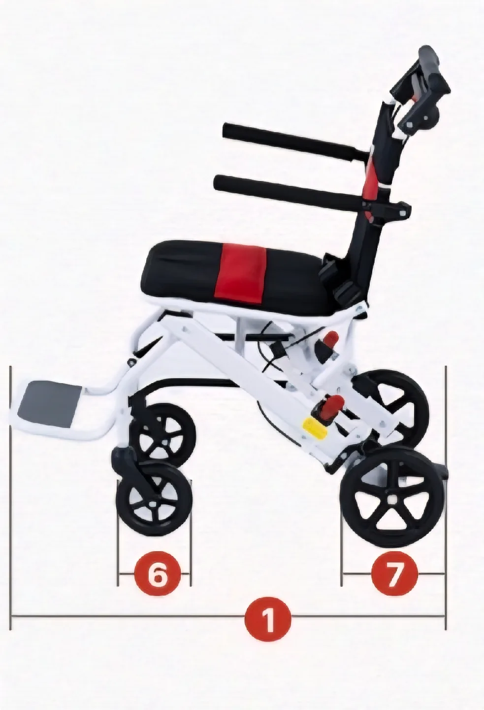 Life Helper LH-L1 Foldable Wheelchair thumbnail