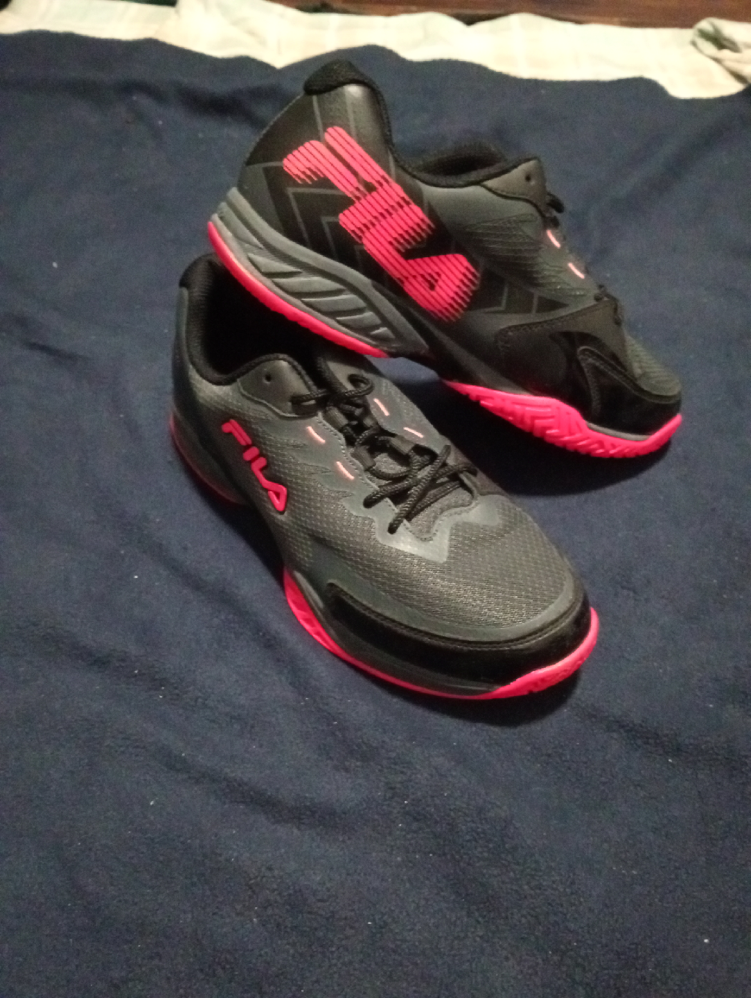 Fila Athletic Shoes - Grey & Pink