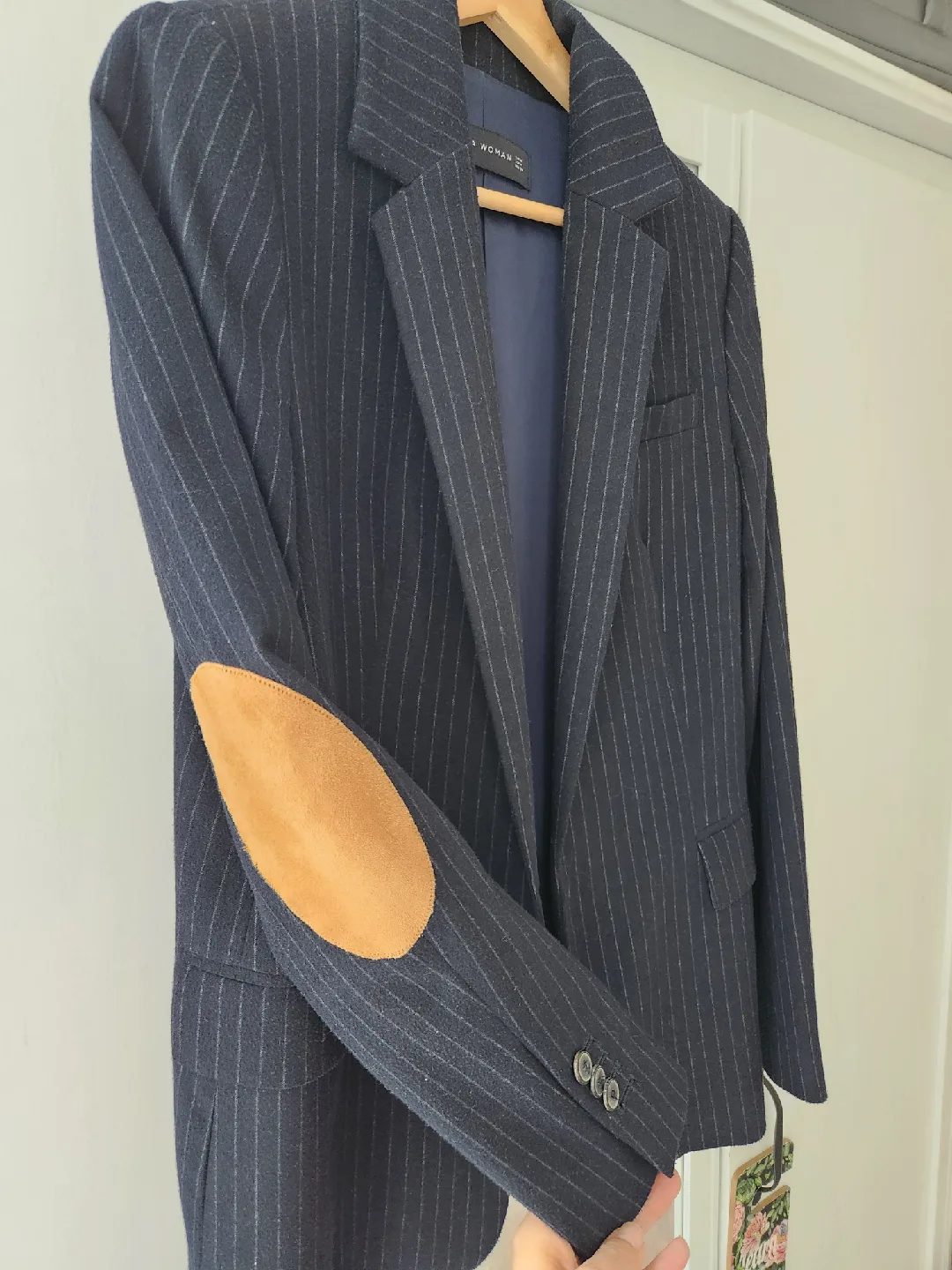 🥕 Zara Woman Pinstripe Blazer - Size M🥕 image indicator(2)