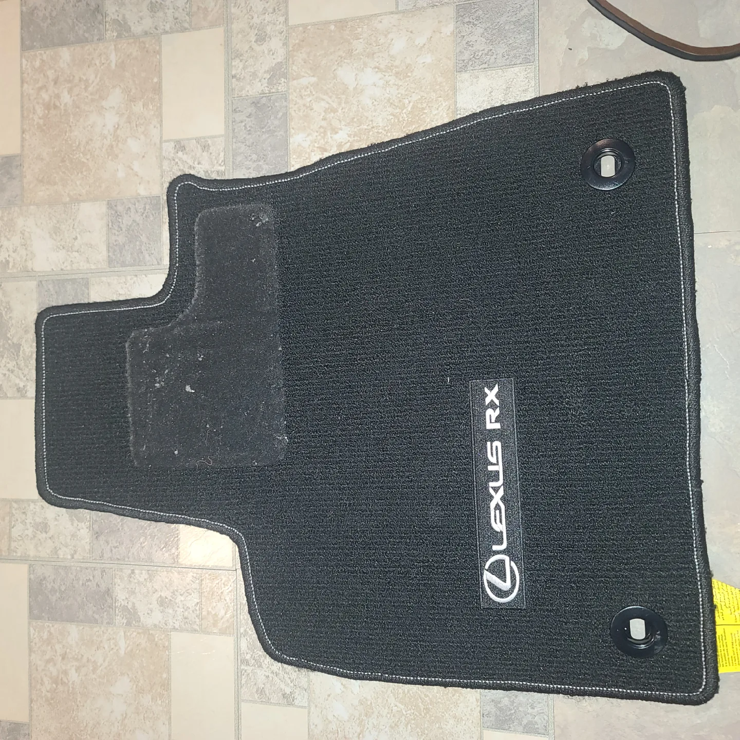 Lexus RX Black Floor Mats image indicator(2)