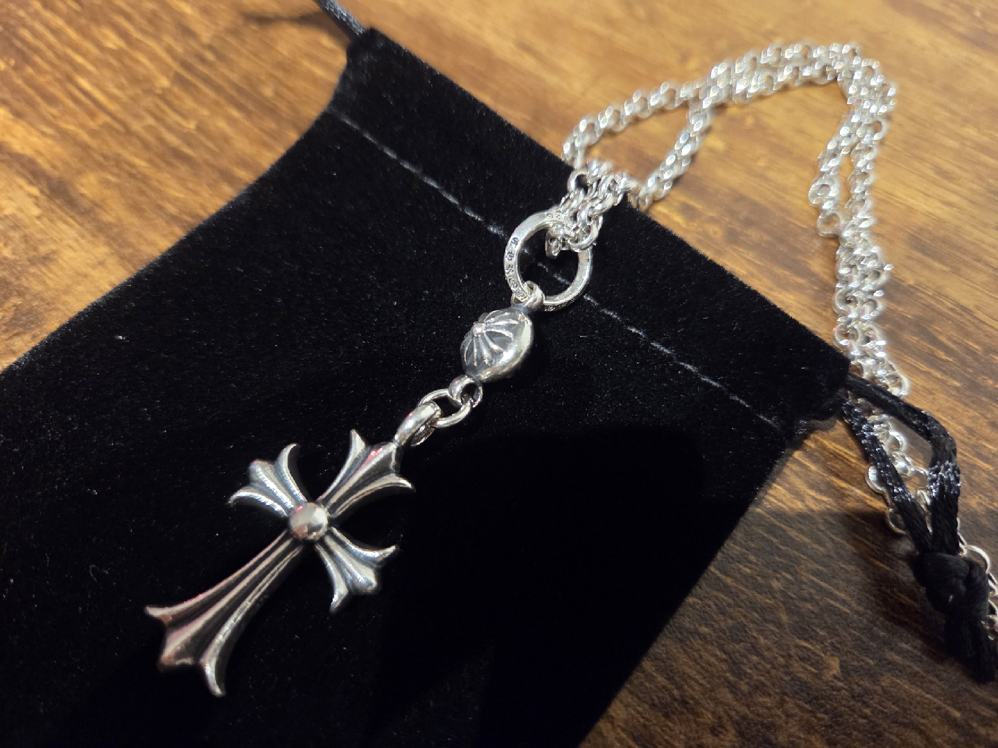 Chrome Hearts Cross Pendant Necklace - photo 2