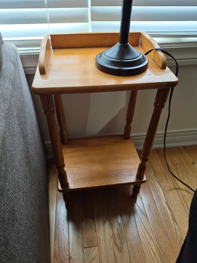 Wooden Side Table thumbnail
