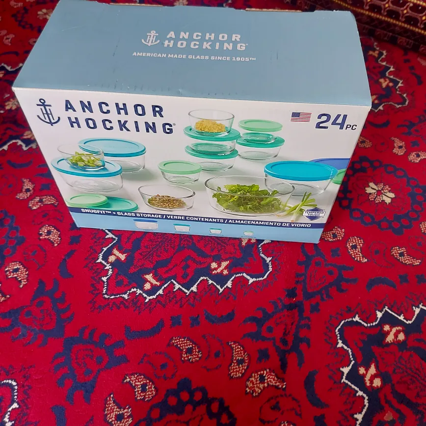 24-pc Glass Storage Set - NEW!