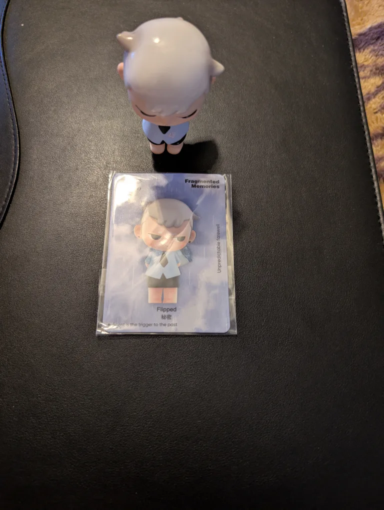 Pop Mart Kubo Breathing In series collectible figure Flipped thumbnail