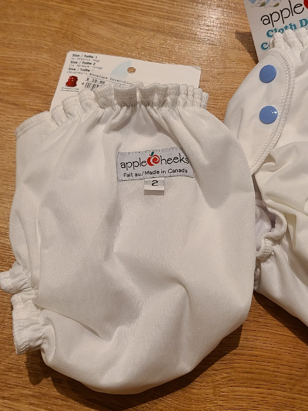 AppleCheeks Cloth Diaper Cover - Size 2 - New image indicator(2)
