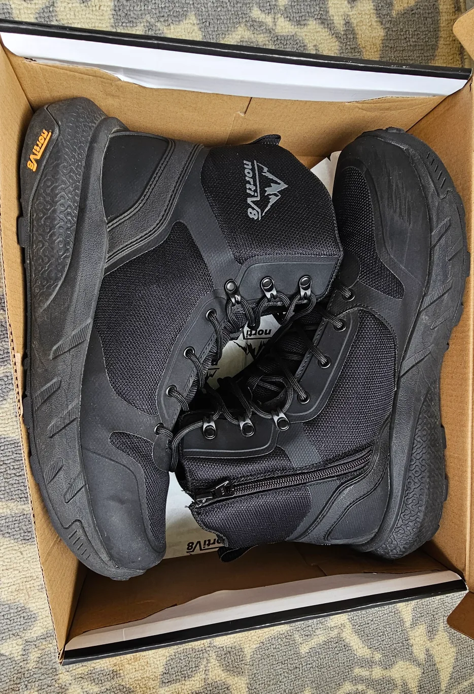 Nortiv 8 Black Hiking Tactical Boots image indicator(8)