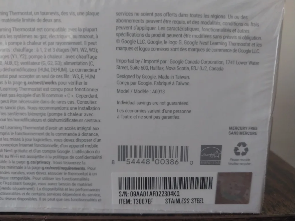 Google Nest Learning Thermostat image indicator(6)