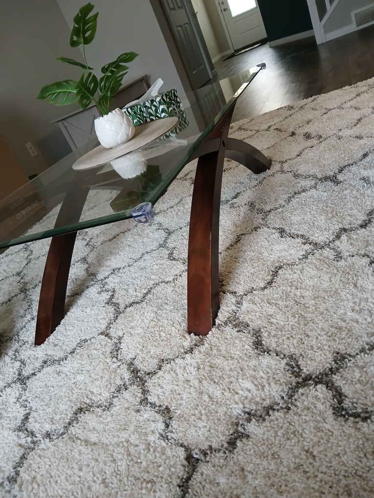 Glass Top Coffee Table