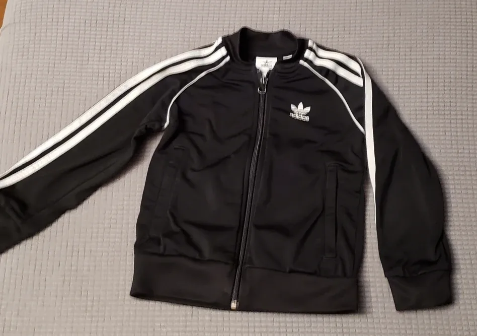 Adidas Kids Track Jacket - Size 4-5 Years thumbnail
