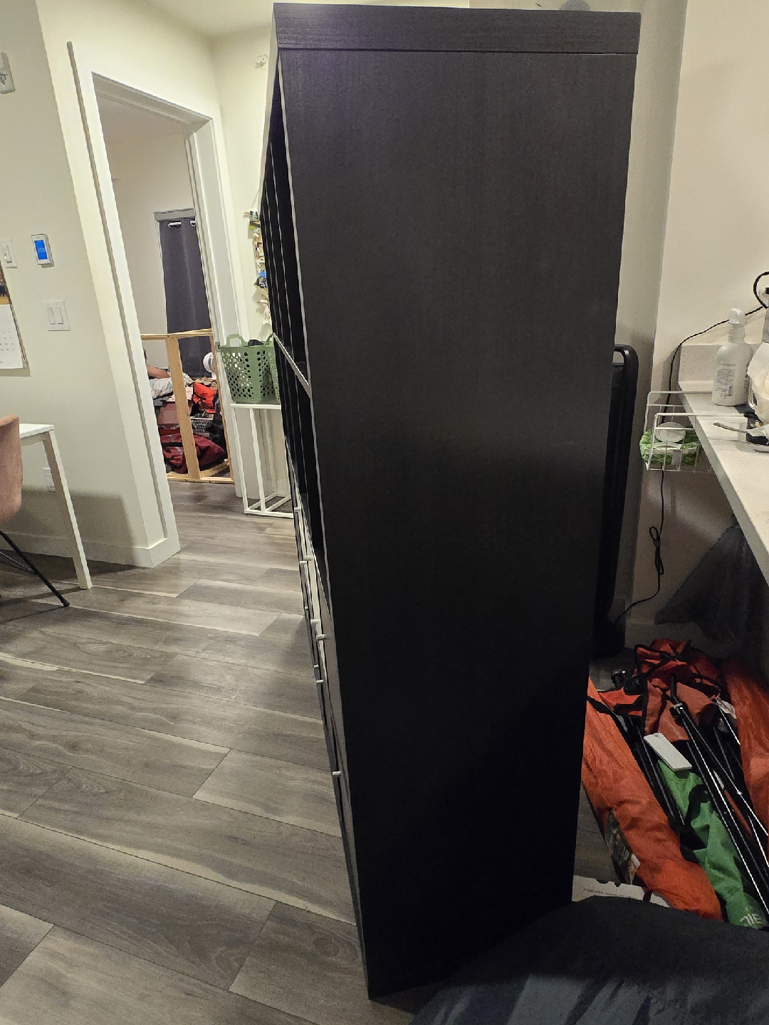 Black and White Storage Unit - photo 2