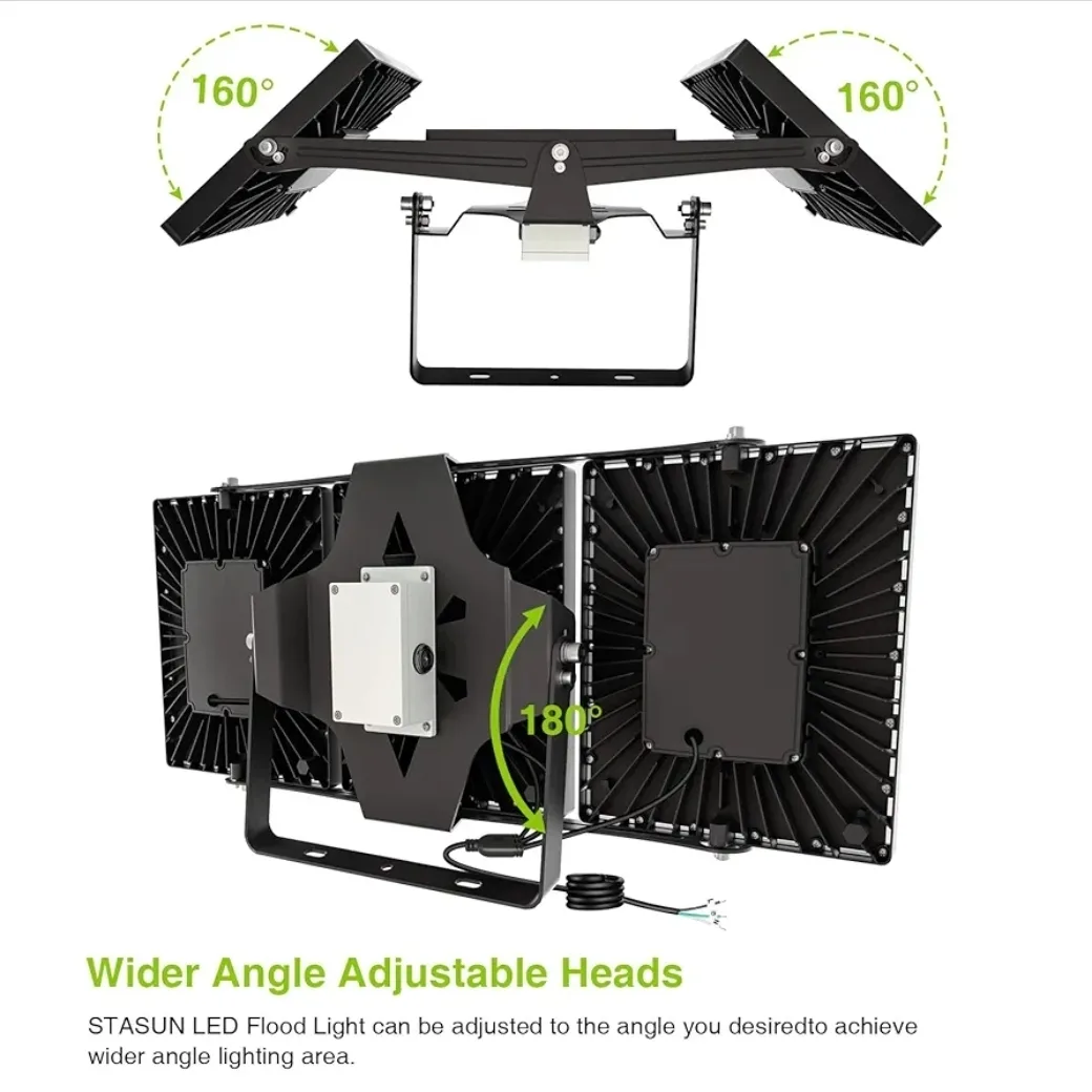 STASUN Flying Series Max – 900W Dusk-to-Dawn LED Flood Light image indicator(9)