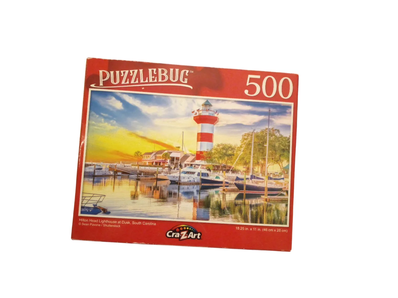 Puzzlebug 500 Piece Puzzle - Hilton Head Lighthouse thumbnail