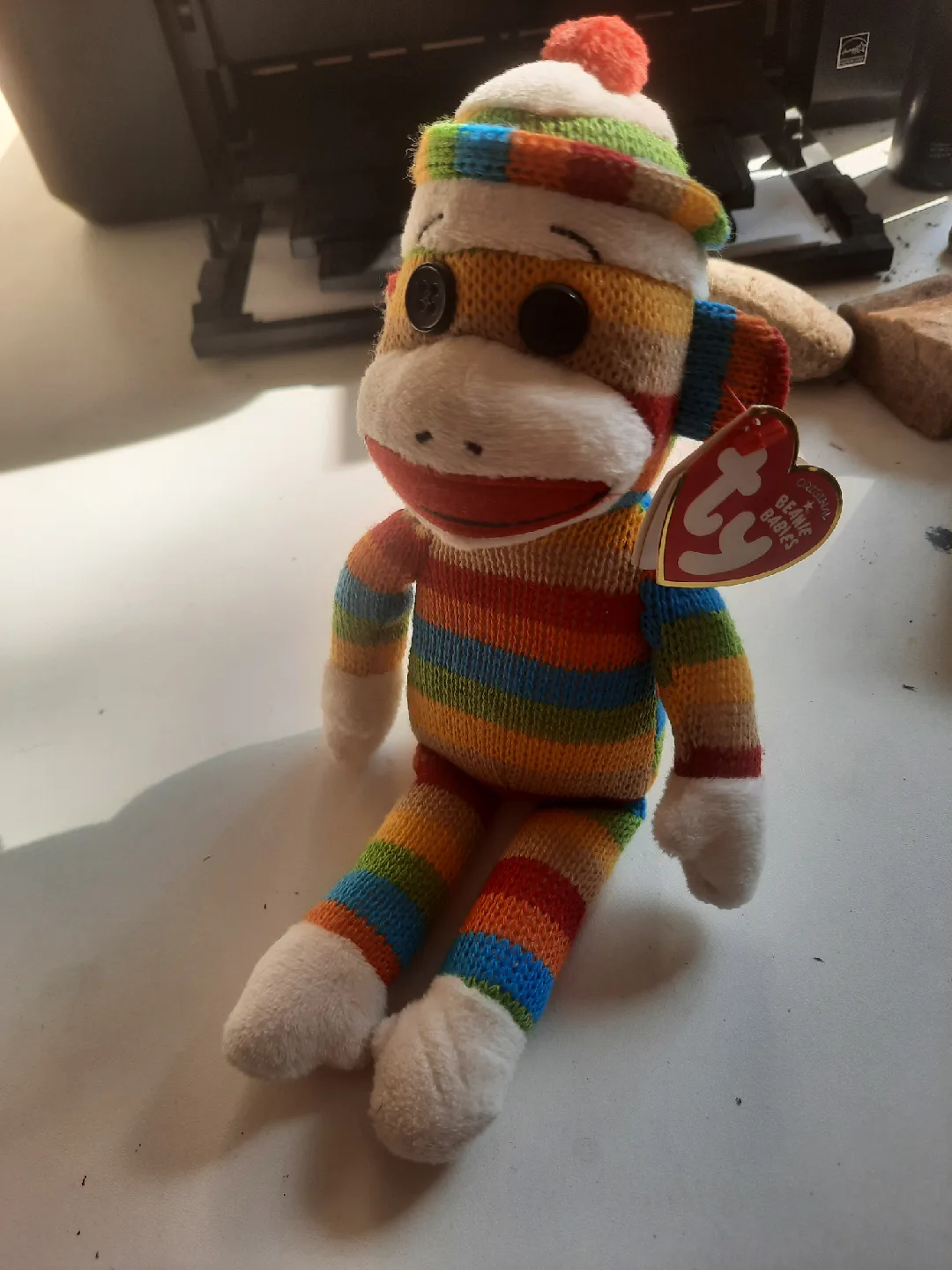 Ty Beanie Babies Sock Monkey pick up only image indicator(3)