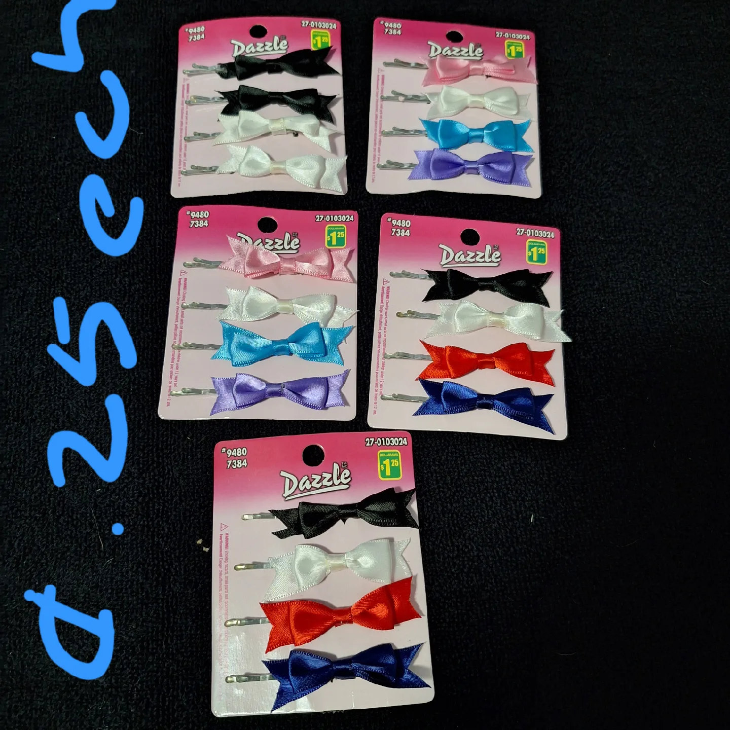 Assorted Hair Clips - Dazzle, Sophi, Belle Pastel & More image indicator(7)