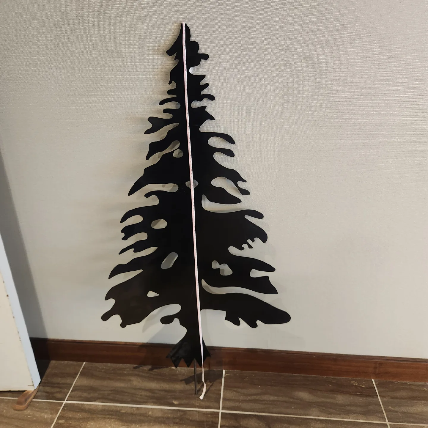 Metal Tree Silhouette Art - Black image indicator(3)